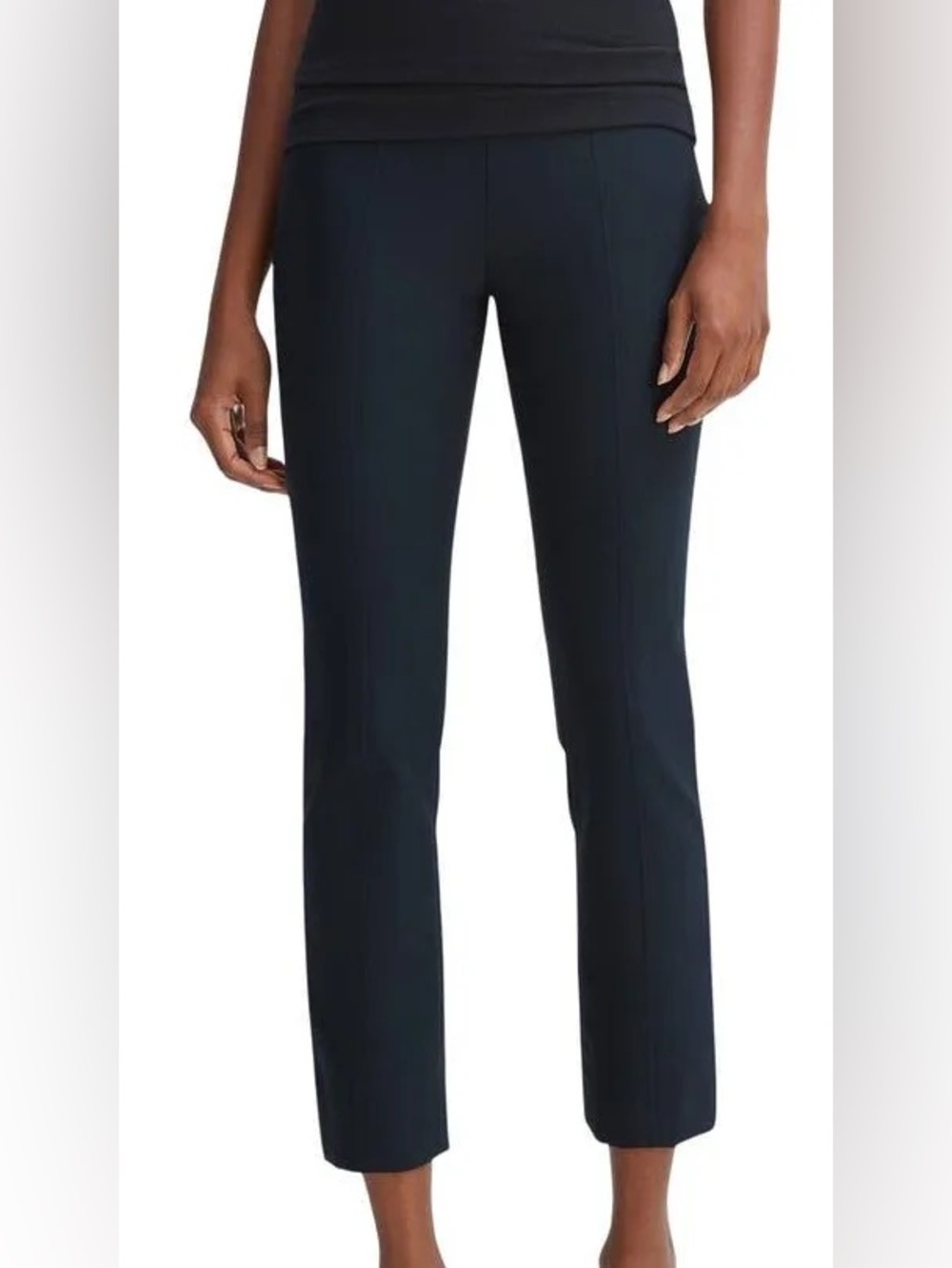 Vince Bobbi Mid Rise Stitch Front Seam Leggings size M